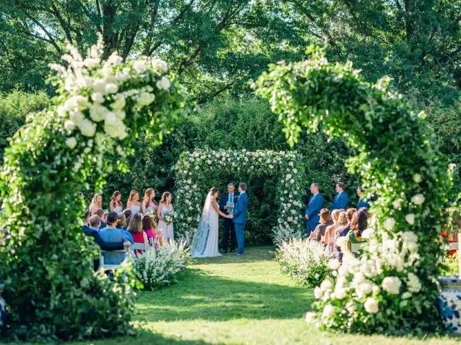 A wedding ceremony