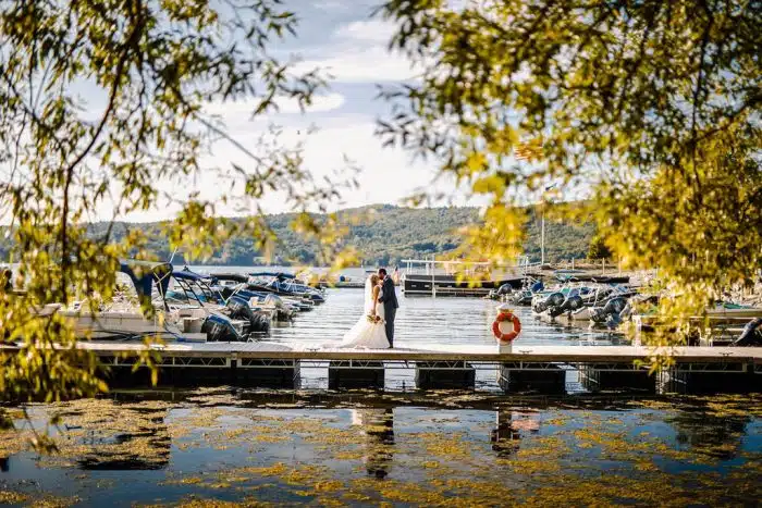 Basin Harbor Couple 