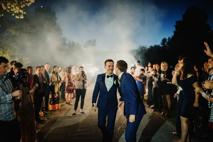 Sparkler Send Off 