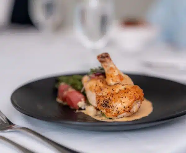 A chicken dish